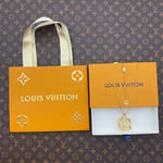 Louis Vuitton Garden Louise Gold Necklace