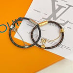 Louis Vuitton Chain It Bracelet Silver M8573E