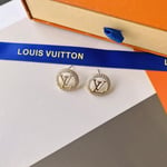 Louis Vuitton Louise By Night Earrings Gold M00757