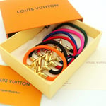 Louis Vuitton Lv Volt Upside Down Play Large Bracelet Yellow Gold Q05476