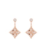 Louis Vuitton Color Blossom Star Earrings Pink Gold Q96809
