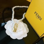 Fendi Lock Pear Necklace