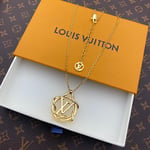 Louis Vuitton Garden Louise Gold Necklace
