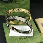 Gucci Cuff Bracelet Silver 8Mm