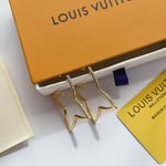 Louis Vuitton Ombre Blossom Xl Hoops Pink Gold Q06969