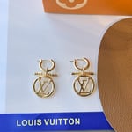 Louis Vuitton Lv Baby Louise Earrings Golgold M00613