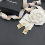Chanel Rectangle Earrings