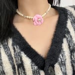 Chanel Pearl And Camélia Necklace