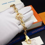 Louis Vuitton Chain Bracelet Gold