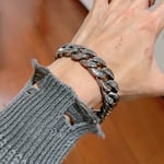 Gucci Snake Bracelet Silver