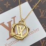 Louis Vuitton Garden Louise Gold Necklace