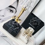 Chanel Birdcage Golden Earrings
