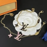 Louis Vuitton Lv Iconic Enamel Bracelet Black M1191A