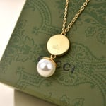 Gucci Blondie Pendant Necklace Gold Tone 774620 I9757 8499