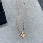 Louis Vuitton Color Blossom Qixi Limited Edition Bb Star Pendant Necklaces