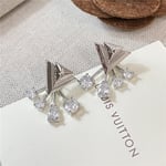 Louis Vuitton V For Vuitton Earrings M02296