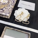 Chanel Heart Gold Earrings