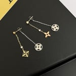 Louis Vuitton Idylle Blossom Long Earrings 3 Golds And Diamonds
