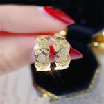 Chanel Coco Golden Earrings