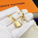 Louis Vuitton Lv Padlock Earrings M01583