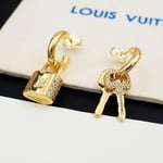 Louis Vuitton Lv Padlock Earrings M01583