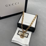 Gucci Gg Gold Necklace