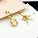 Louis Vuitton Lv Padlock Earrings M01583