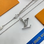Louis Vuitton Silver Necklace II