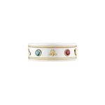 Gucci Icon Ring With Gemstones White