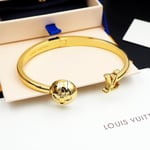 Louis Vuitton Cuff Braclet Gold