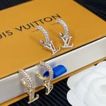 Louis Vuitton Lv Iconic Earrings Silver M02276