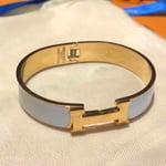 Hermes Clic Clac H Bracelet Gold