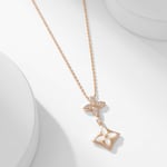 Louis Vuitton Color Blossom Double Star Necklace Q94676