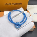 Louis Vuitton Wristbands Men Bracelet Blue