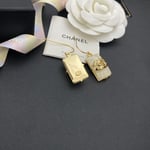 Chanel Rectangle Earrings