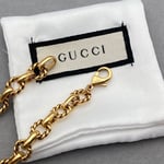 Gucci Gg Gold Necklace