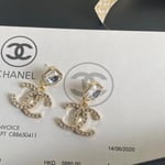 Chanel Cc Earrings