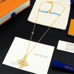 Louis Vuitton Lv Medaillon Necklace Gold M02001