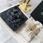 Chanel Birdcage Golden Earrings