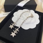 Chanel Cc Drop Earrings