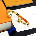 Louis Vuitton Cuff Braclet Gold