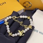 Louis Vuitton My Lv Pearl Bracelet M1129A