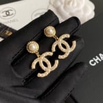 Chanel Cc Earrings