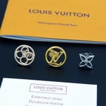Louis Vuitton Lv Lace Earrings M01041