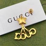 Gucci Crystal Star Gold Earrings 679076 J1D50 8031