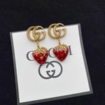 Gucci Gg Strawberry Earrings