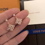 Louis Vuitton Color Blossom Star Earrings Pink Gold Q96809