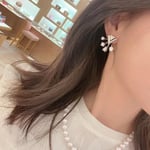 Louis Vuitton V For Vuitton Earrings M02296