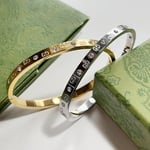 Gucci Gg Bracelet Gold 4Mm