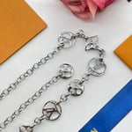 Louis Vuitton Silver Necklace